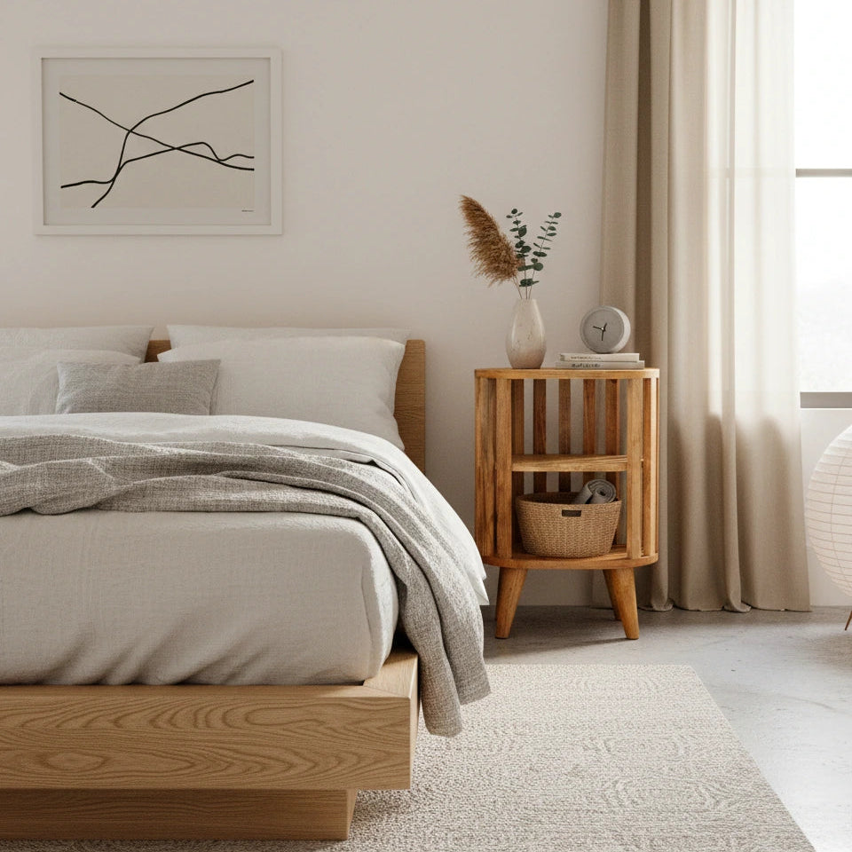 Naoussa Bedside Table