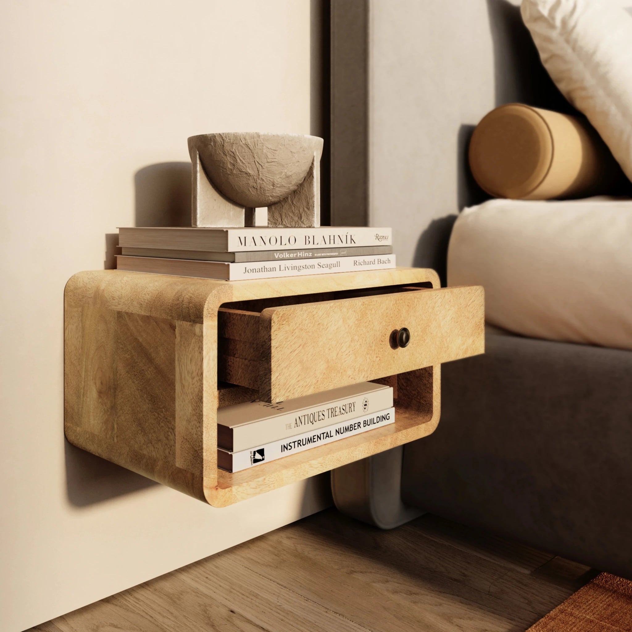 Arles Bedside Table - T'A PROMIS LIMITED