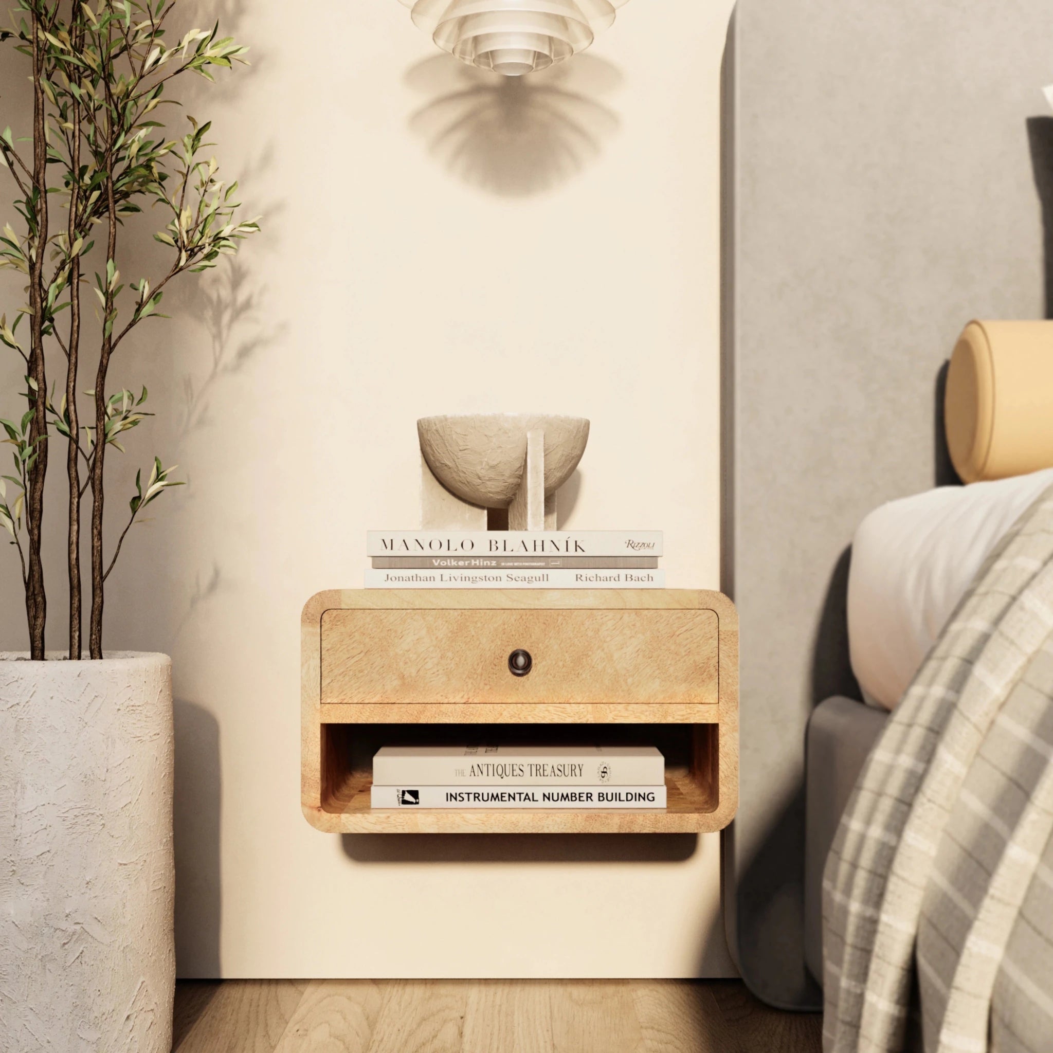 Arles Bedside Table - T'A PROMIS LIMITED