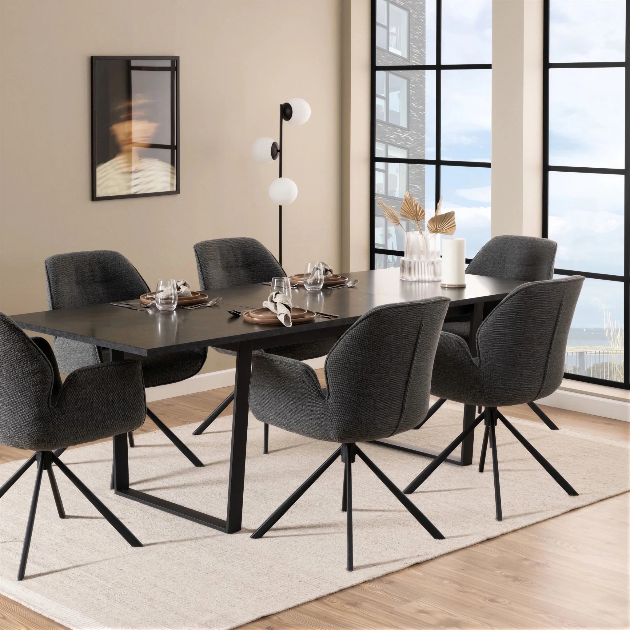 Arzoz Dining Table - T'A PROMIS LIMITED