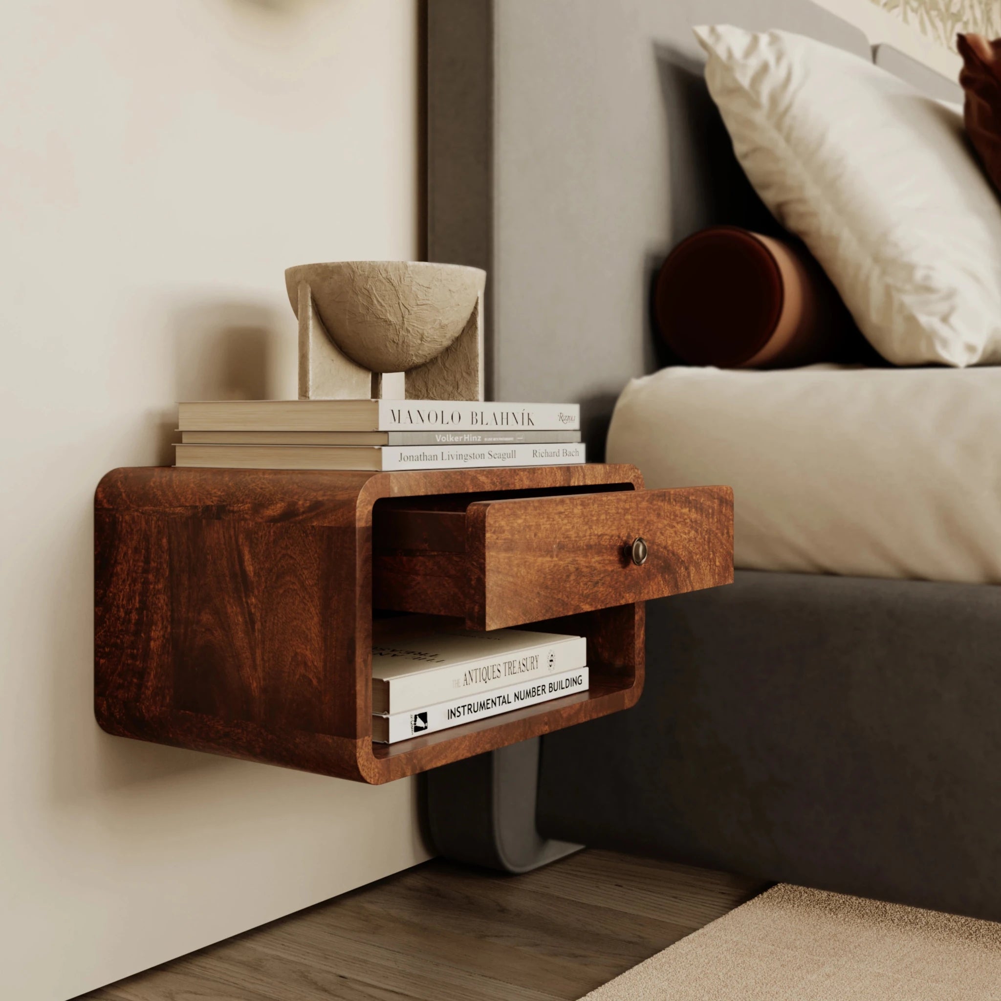 Cassis Bedside Table - T'A PROMIS LIMITED