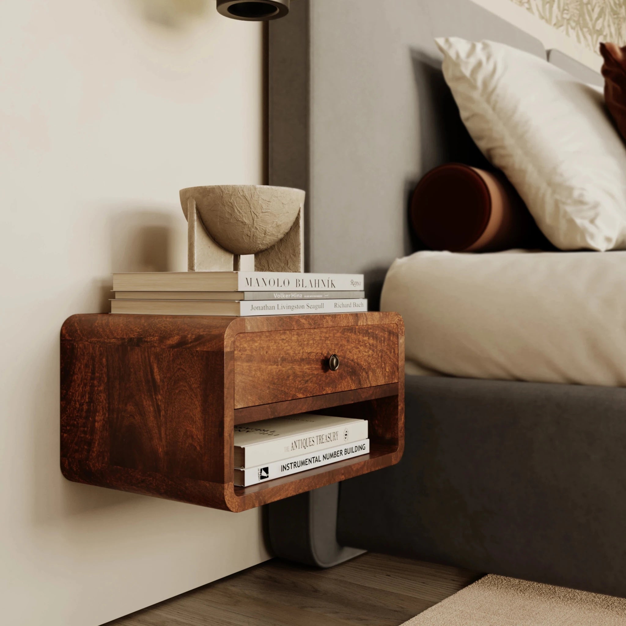 Cassis Bedside Table - T'A PROMIS LIMITED