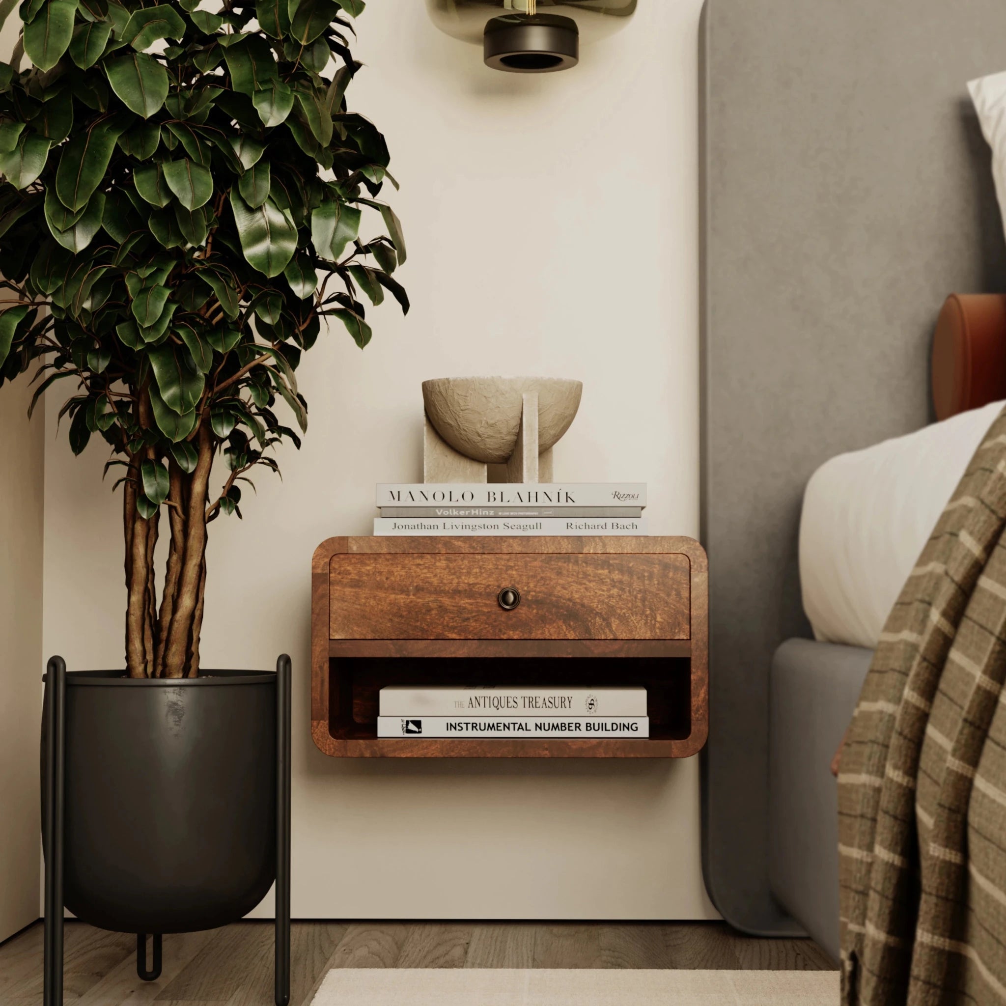 Cassis Bedside Table - T'A PROMIS LIMITED