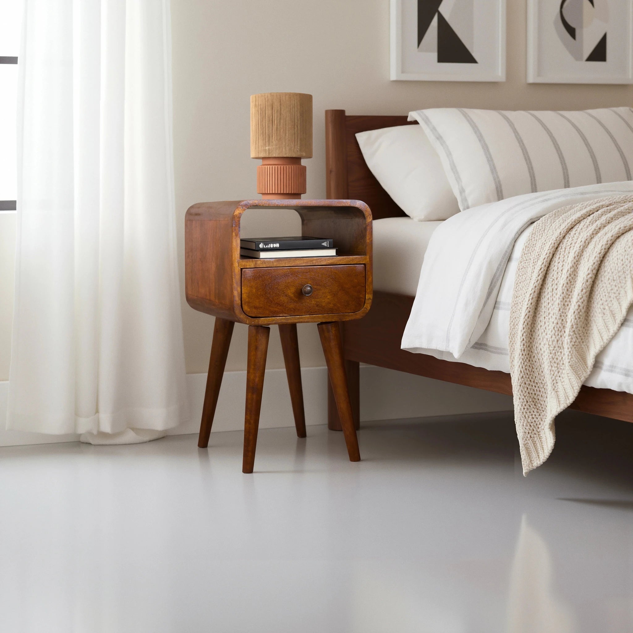 Genoa Bedside Table - T'A PROMIS LIMITED