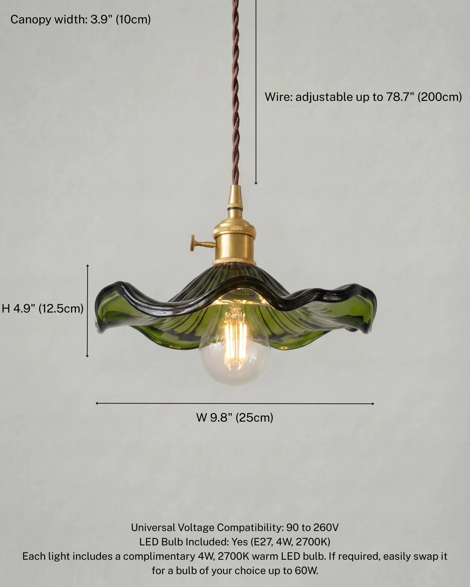 Luzia Pendant Light - T'A PROMIS LIMITED