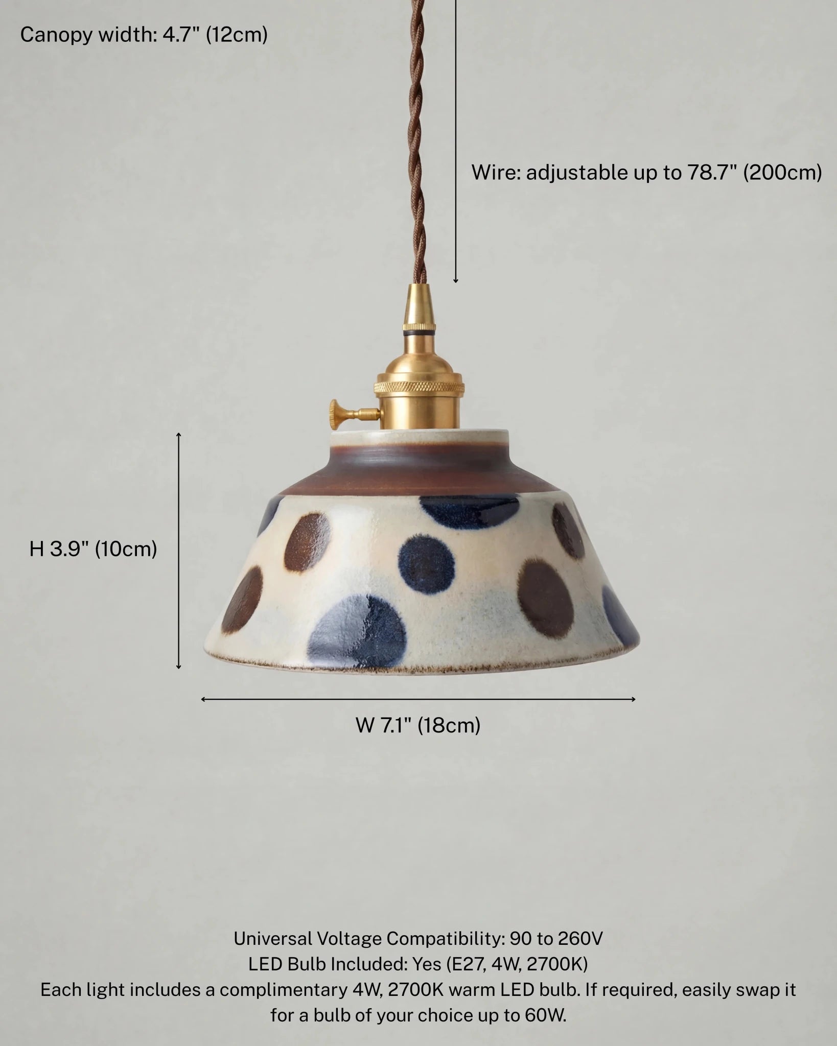 Osuna Pendant Light - T'A PROMIS LIMITED