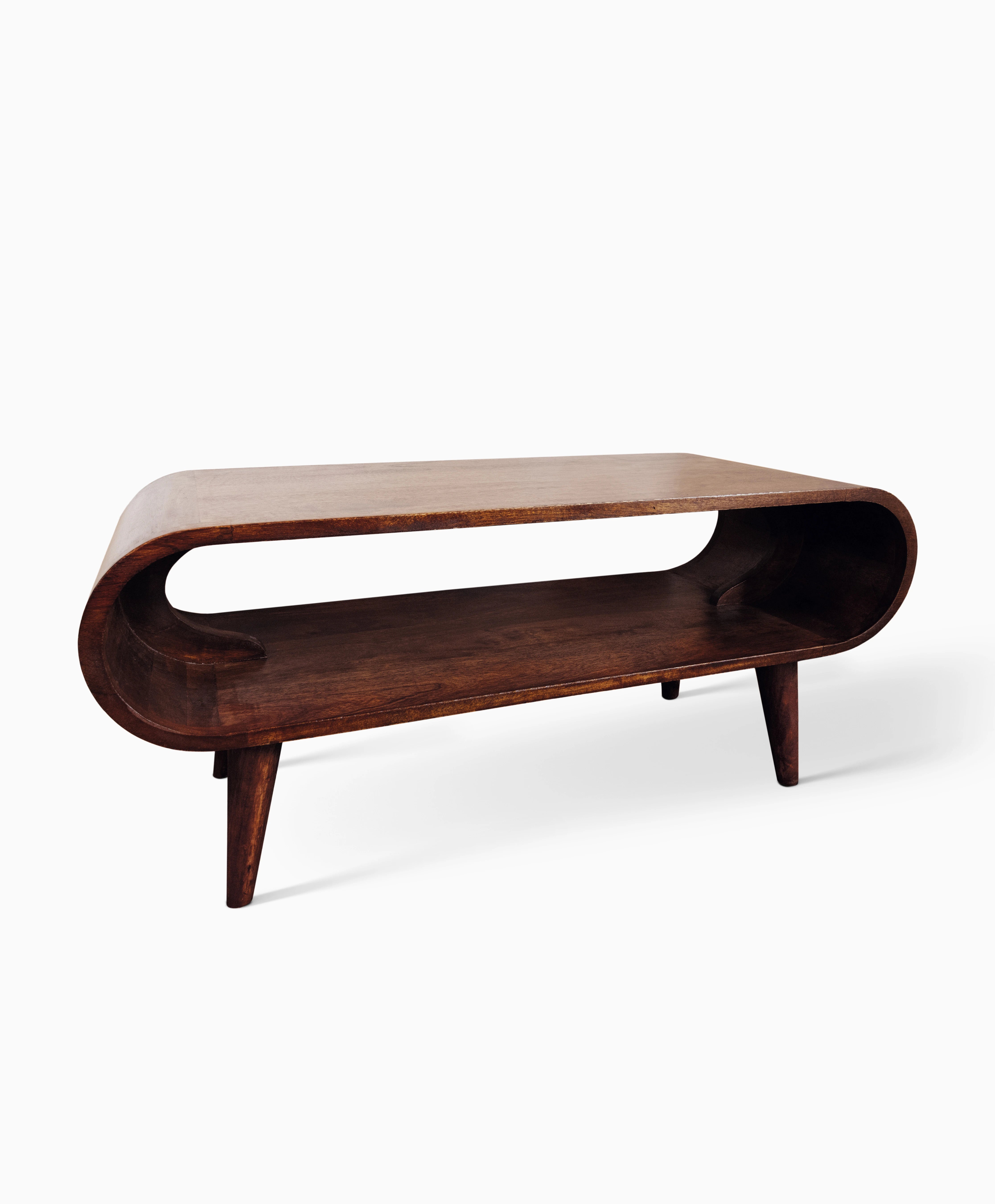Coffee table for living room with custom size and finish