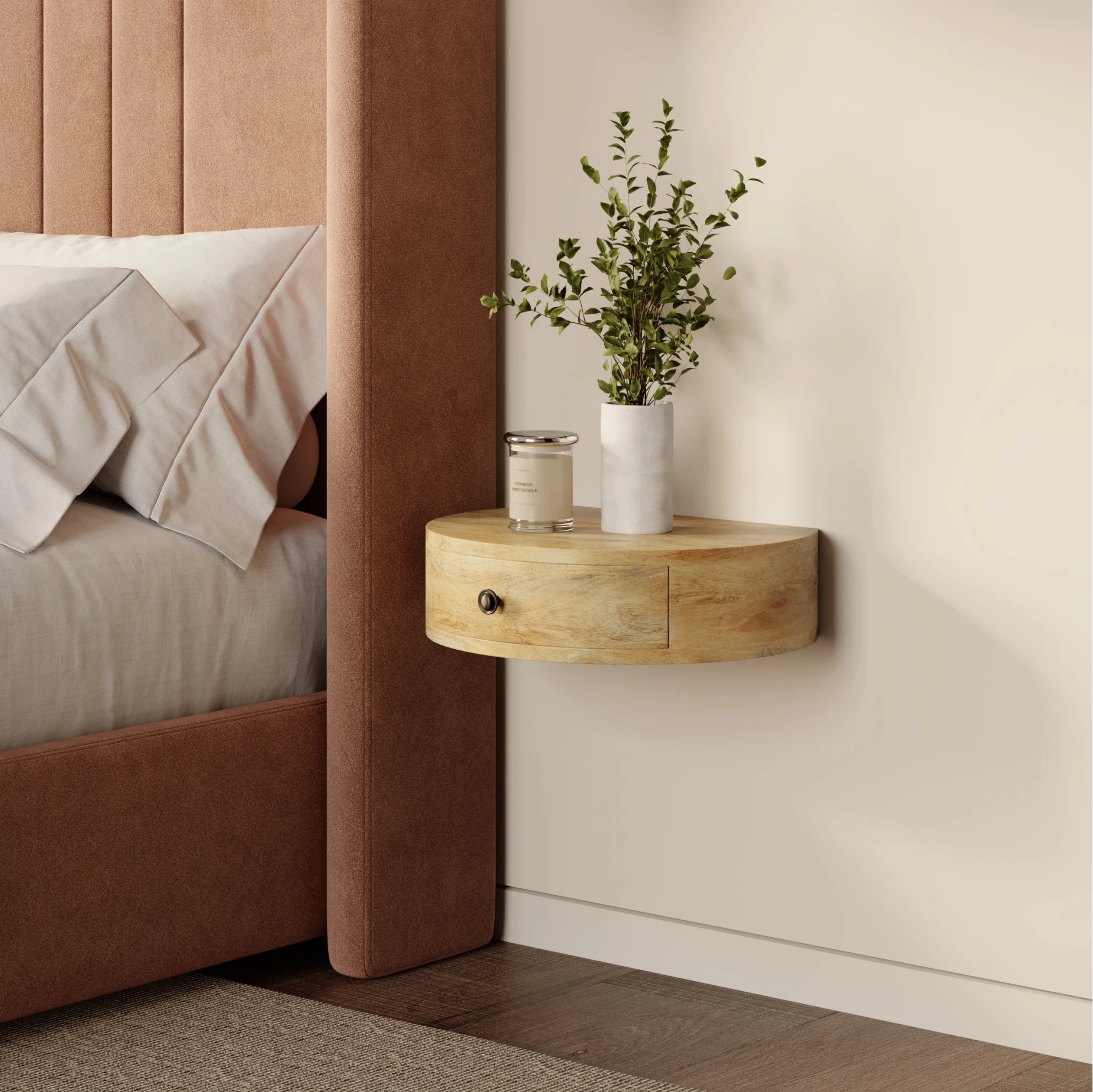 Almeida Bedside Table - T'A PROMIS LIMITED