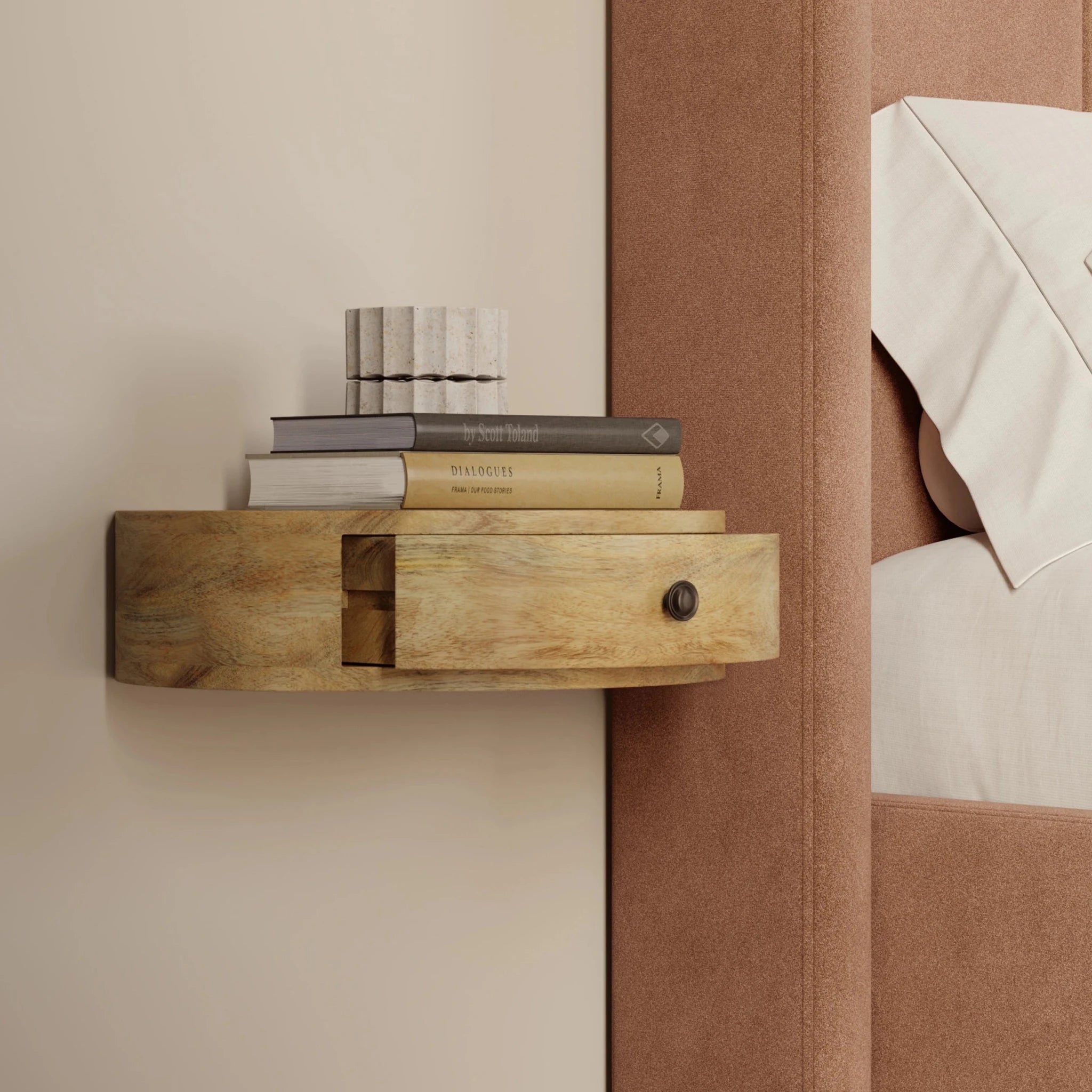 Almeida Bedside Table - T'A PROMIS LIMITED