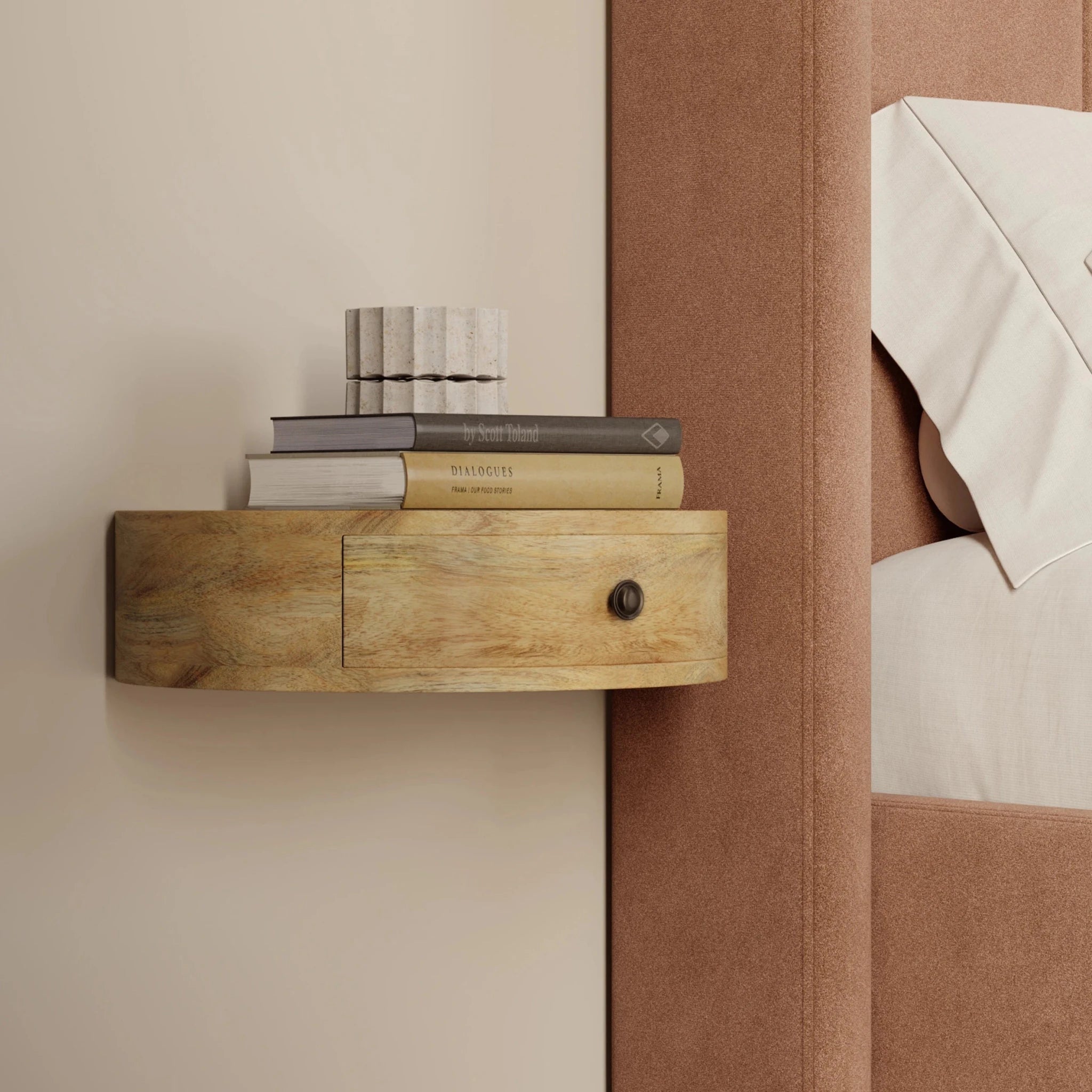 Almeida Bedside Table - T'A PROMIS LIMITED