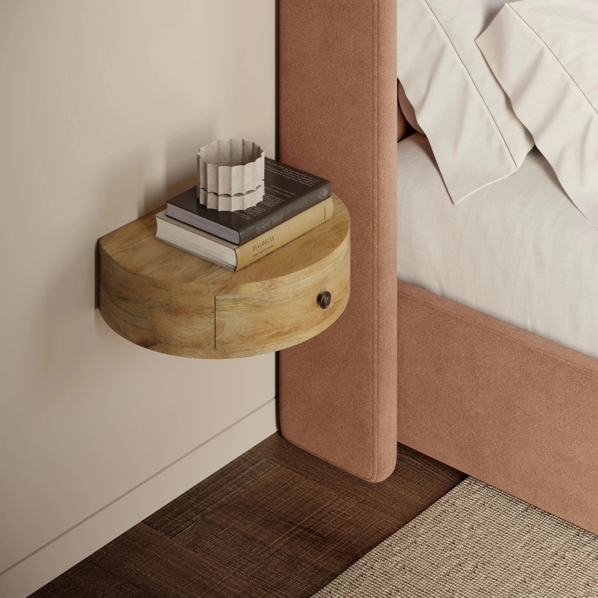 Almeida Bedside Table - T'A PROMIS LIMITED