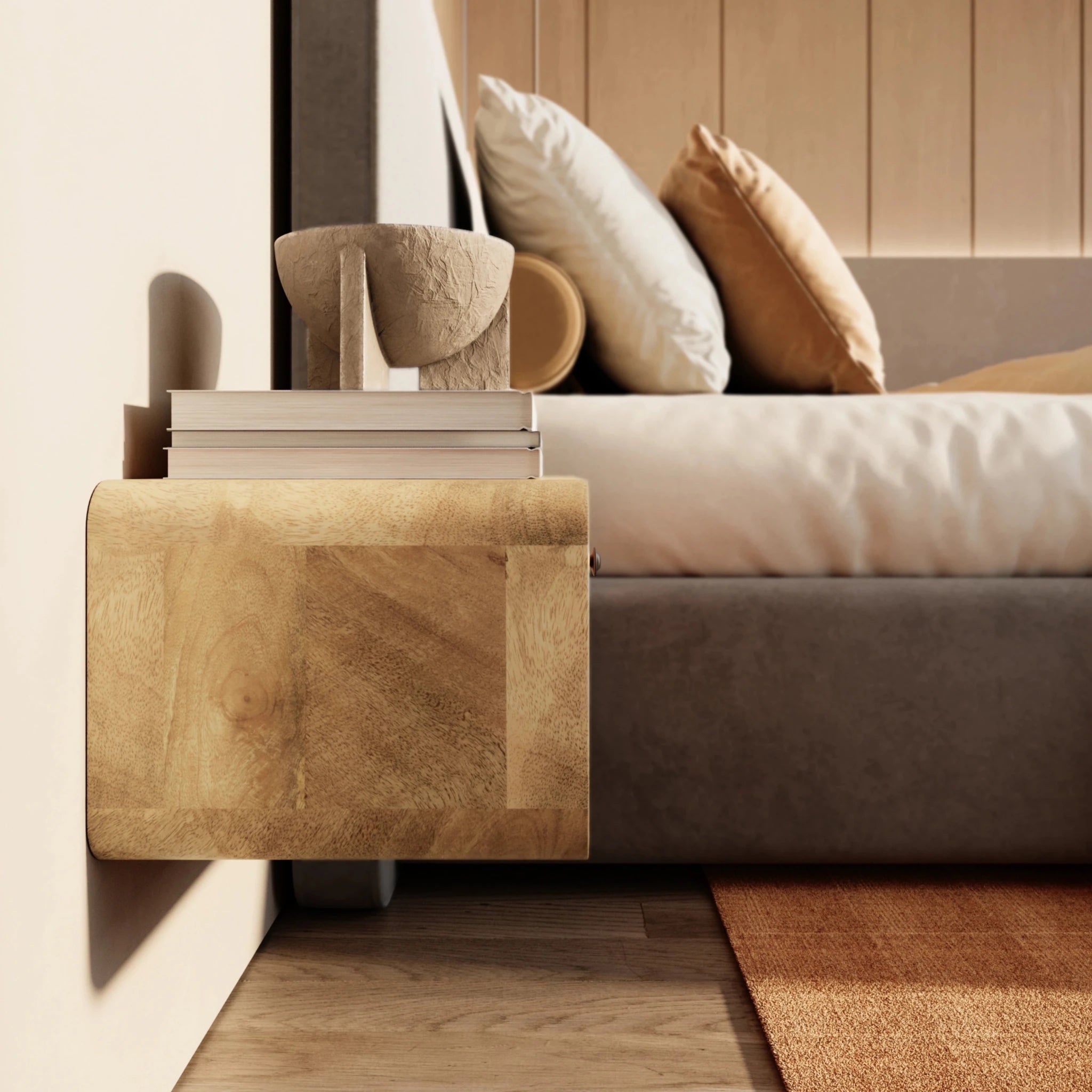 Arles Bedside Table - T'A PROMIS LIMITED