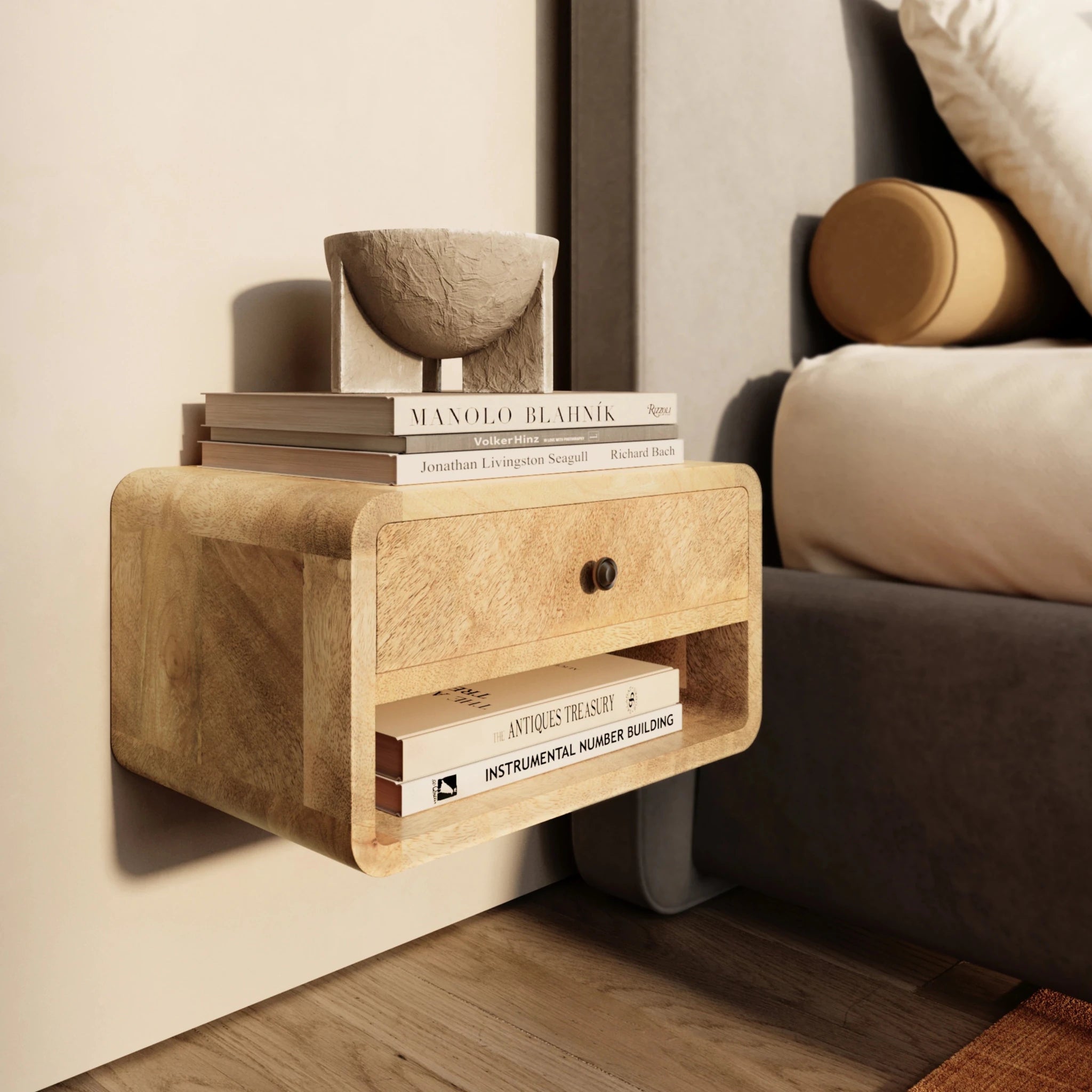 Arles Bedside Table - T'A PROMIS LIMITED
