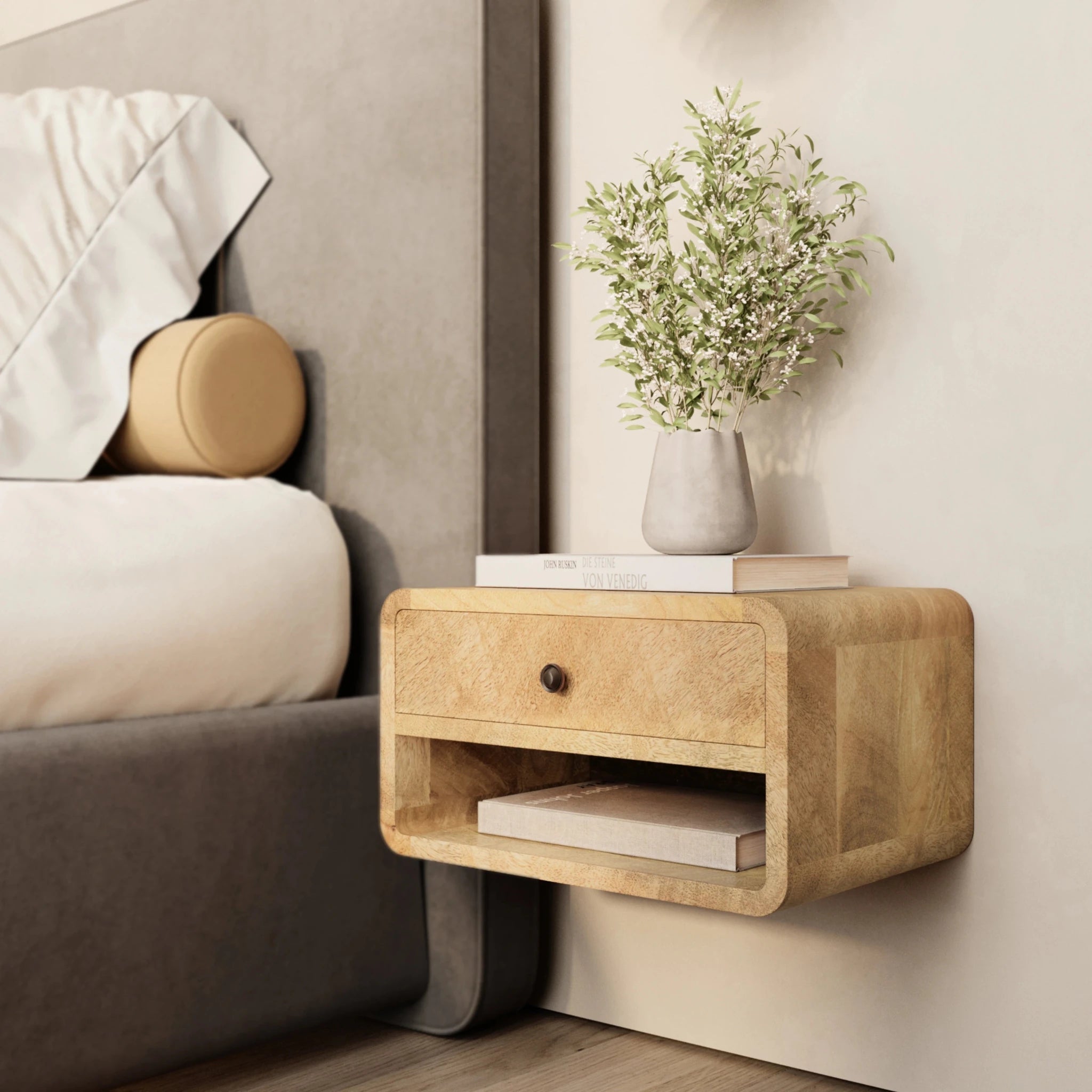 Arles Bedside Table - T'A PROMIS LIMITED
