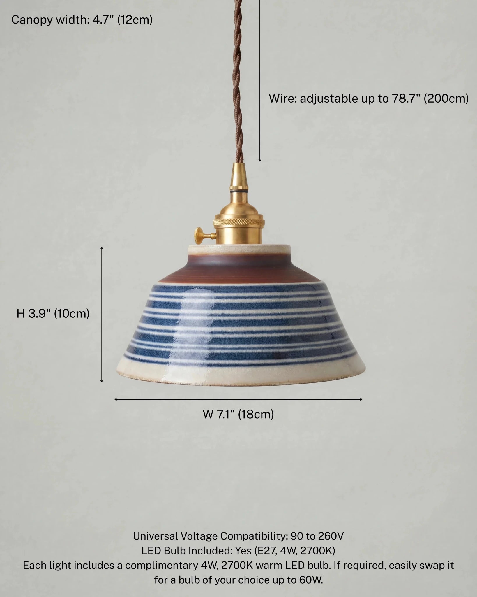 Balado Pendant Light - T'A PROMIS LIMITED