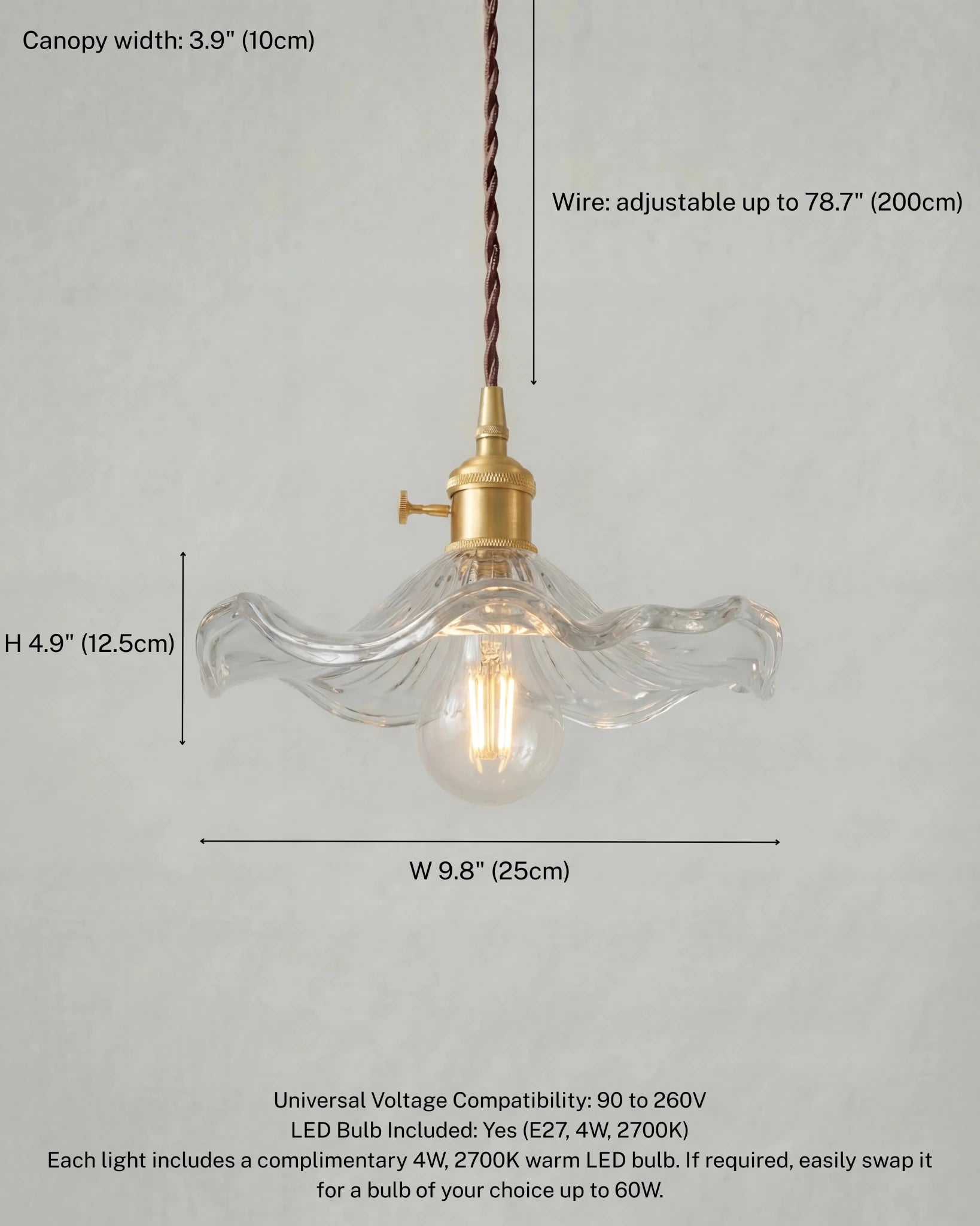 Calvi Pendant Light - T'A PROMIS LIMITED