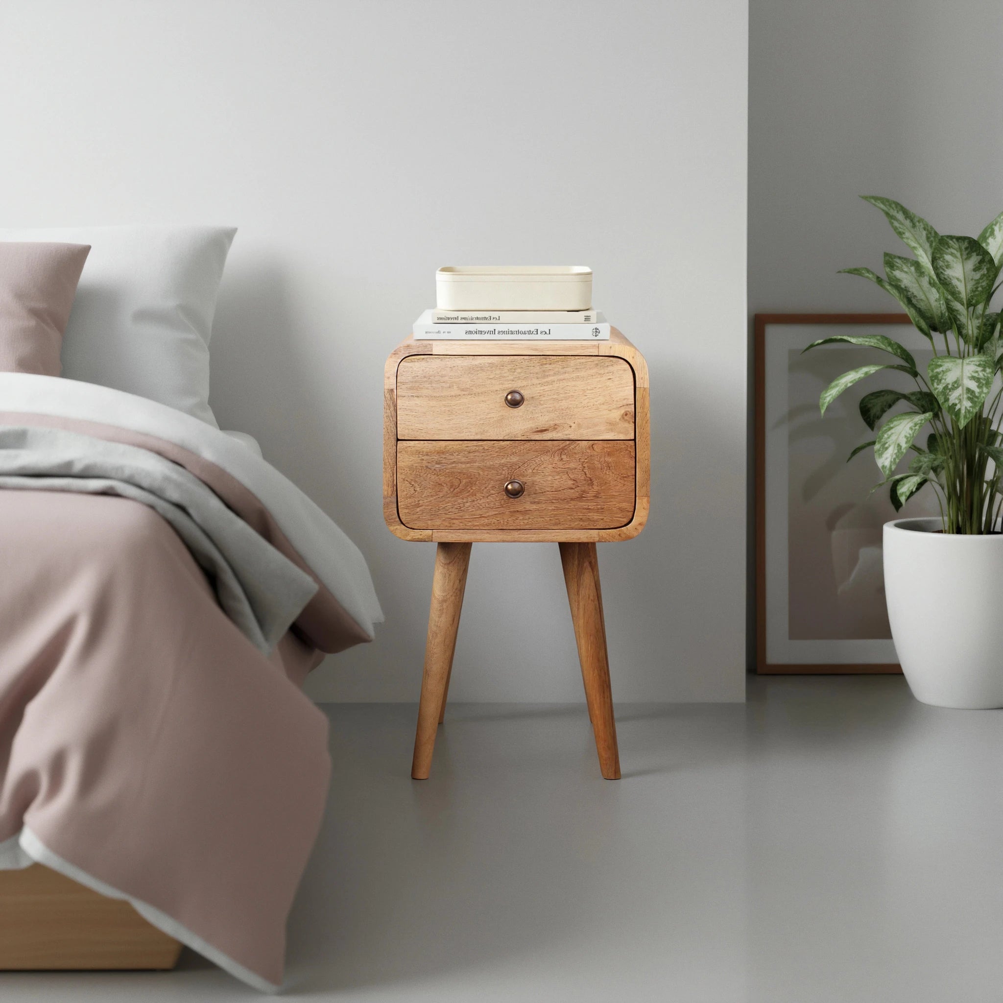 Lalas Bedside Table - T'A PROMIS LIMITED