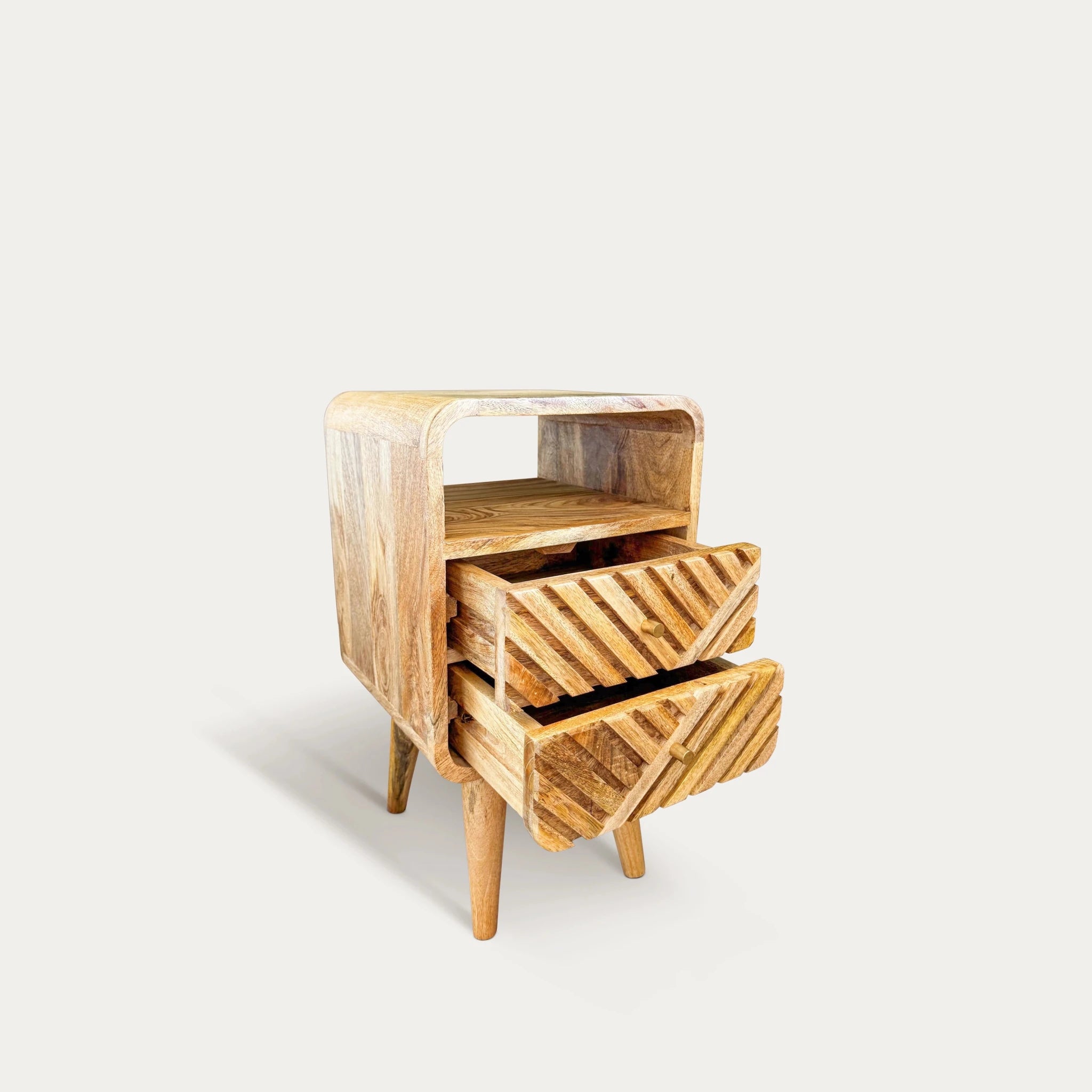 Leros Bedside Table - T'A PROMIS LIMITED