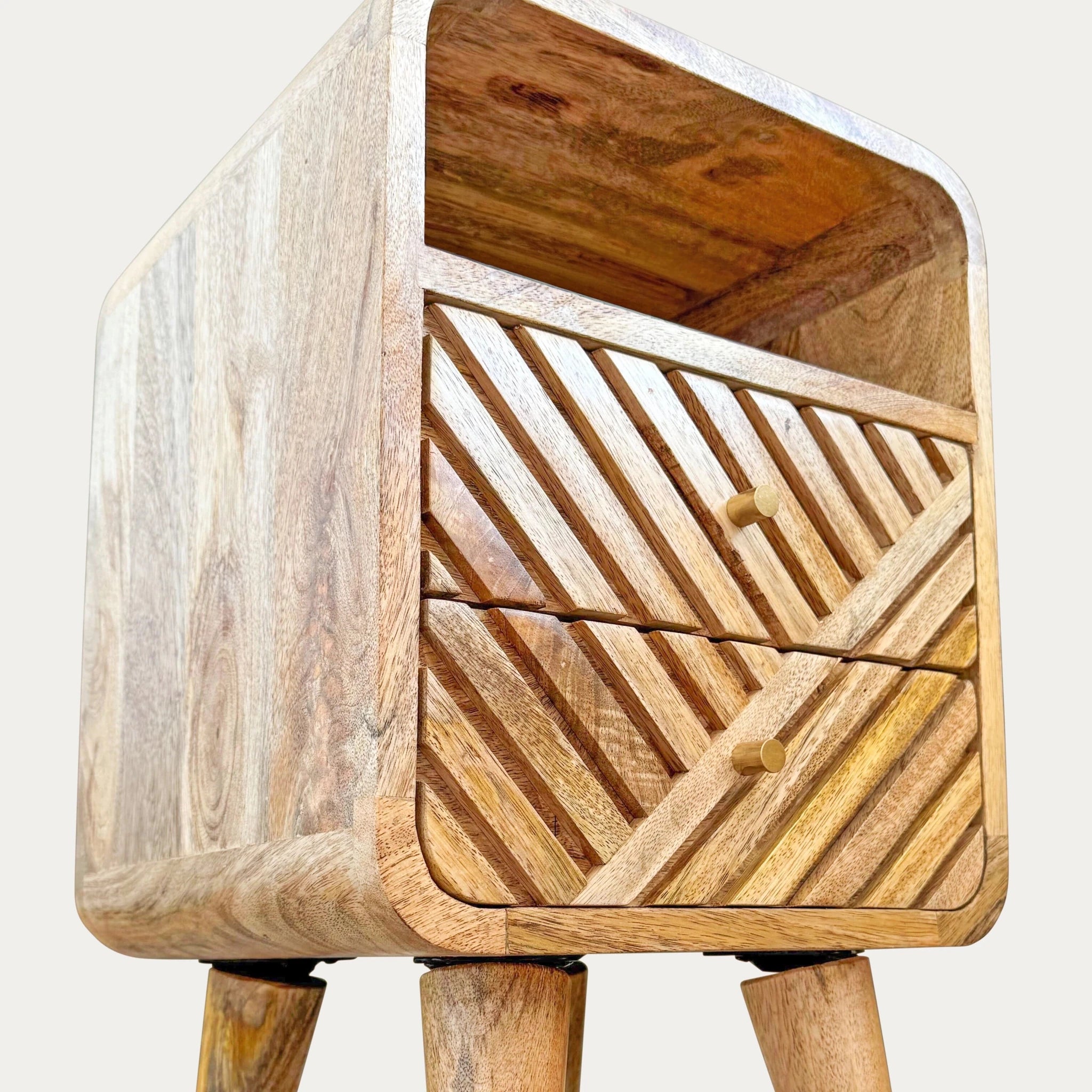 Leros Bedside Table - T'A PROMIS LIMITED