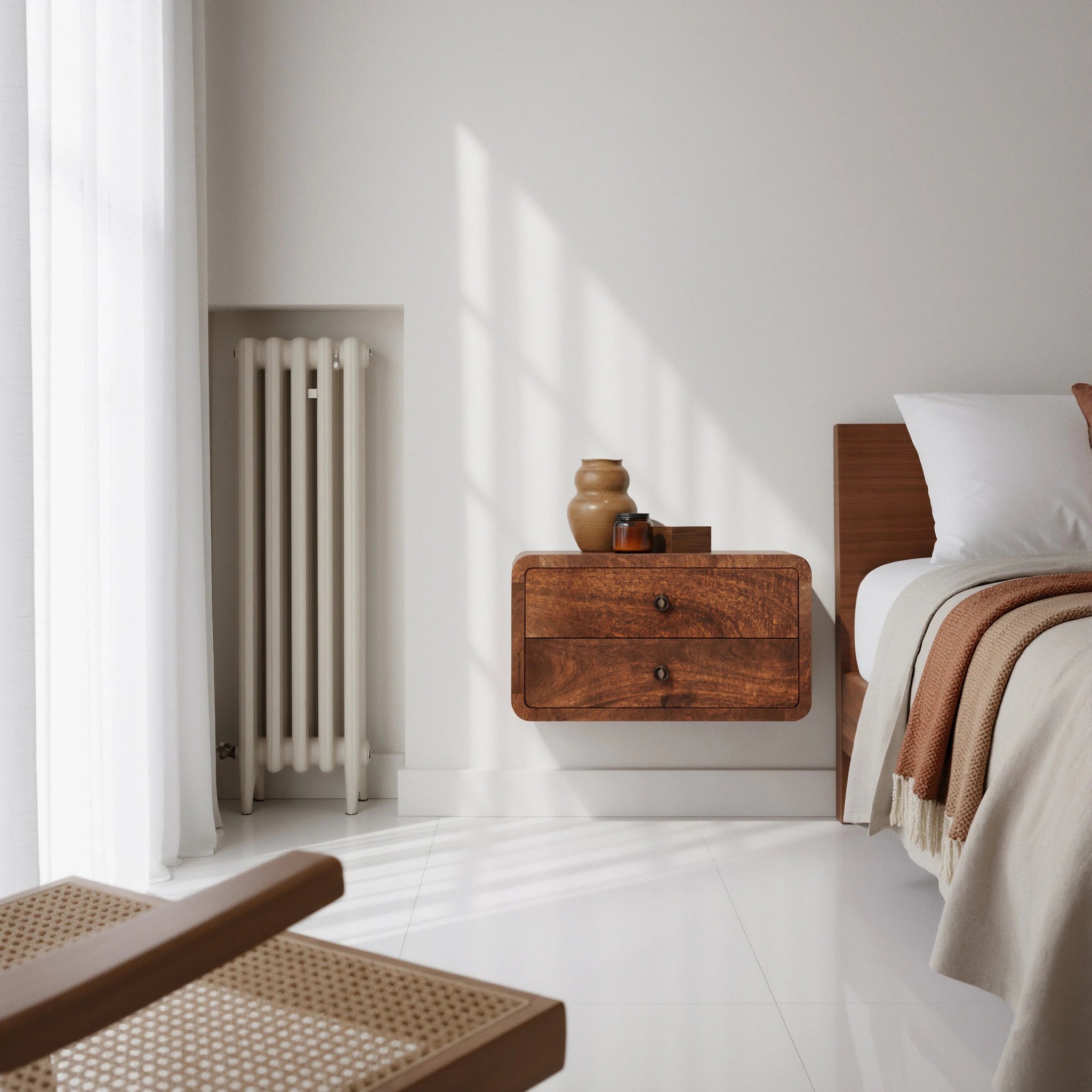 Montua Bedside Table - T'A PROMIS LIMITED