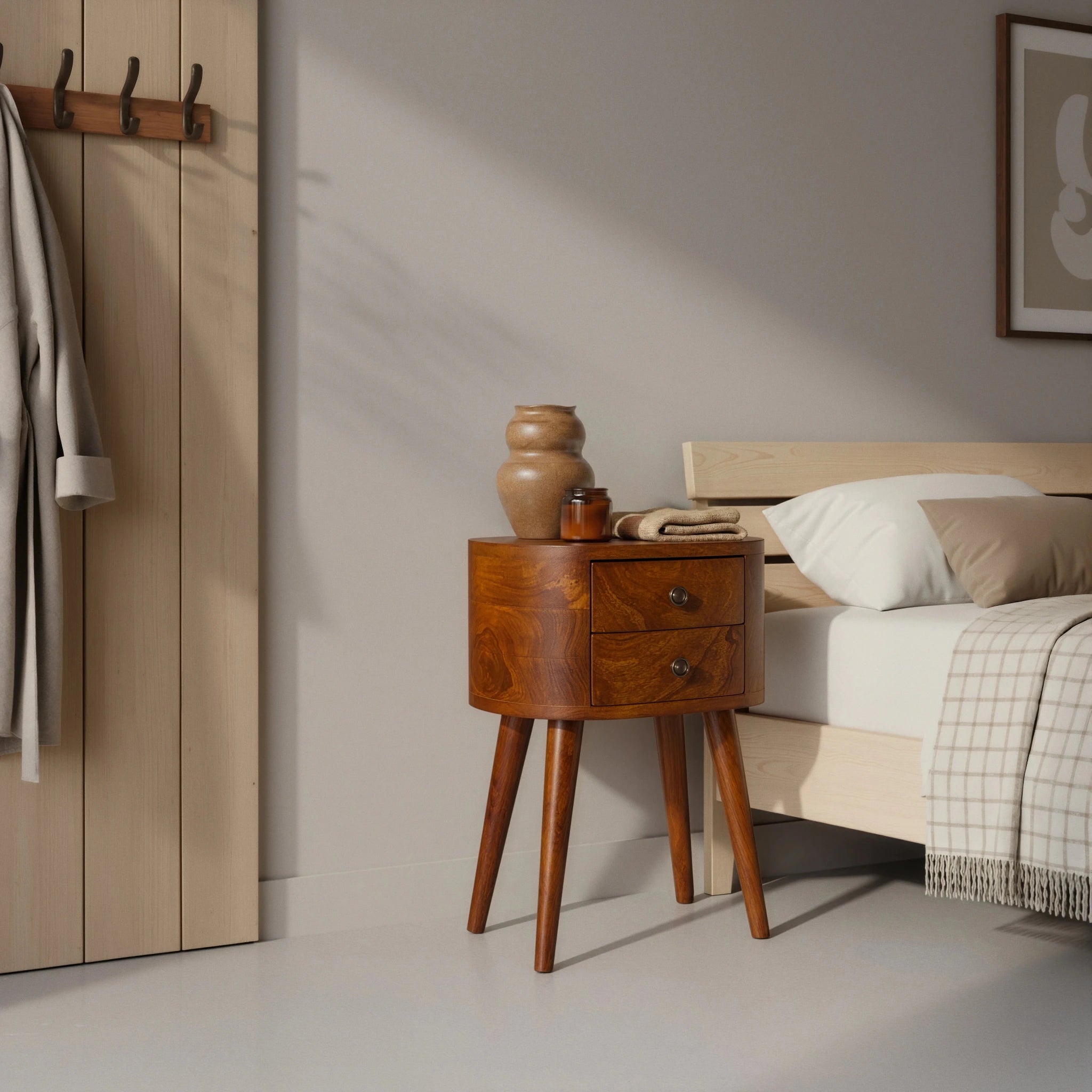 Morella Bedside Table - T'A PROMIS LIMITED