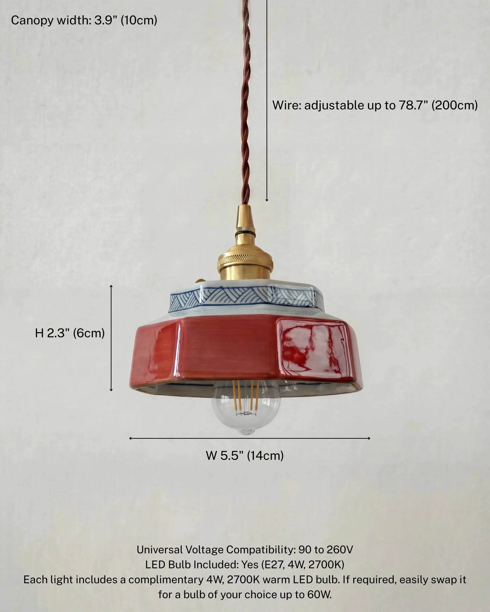 Murcia Pendant Light - T'A PROMIS LIMITED