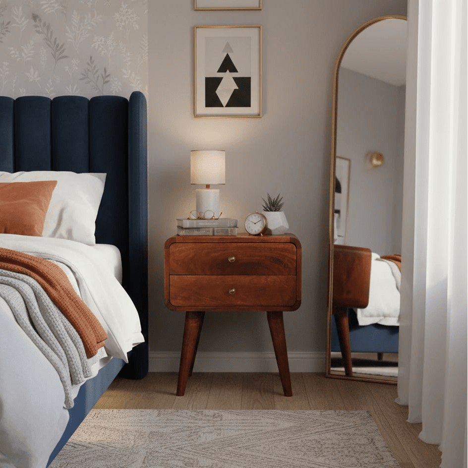 Saturnia Bedside Table - T'A PROMIS LIMITED