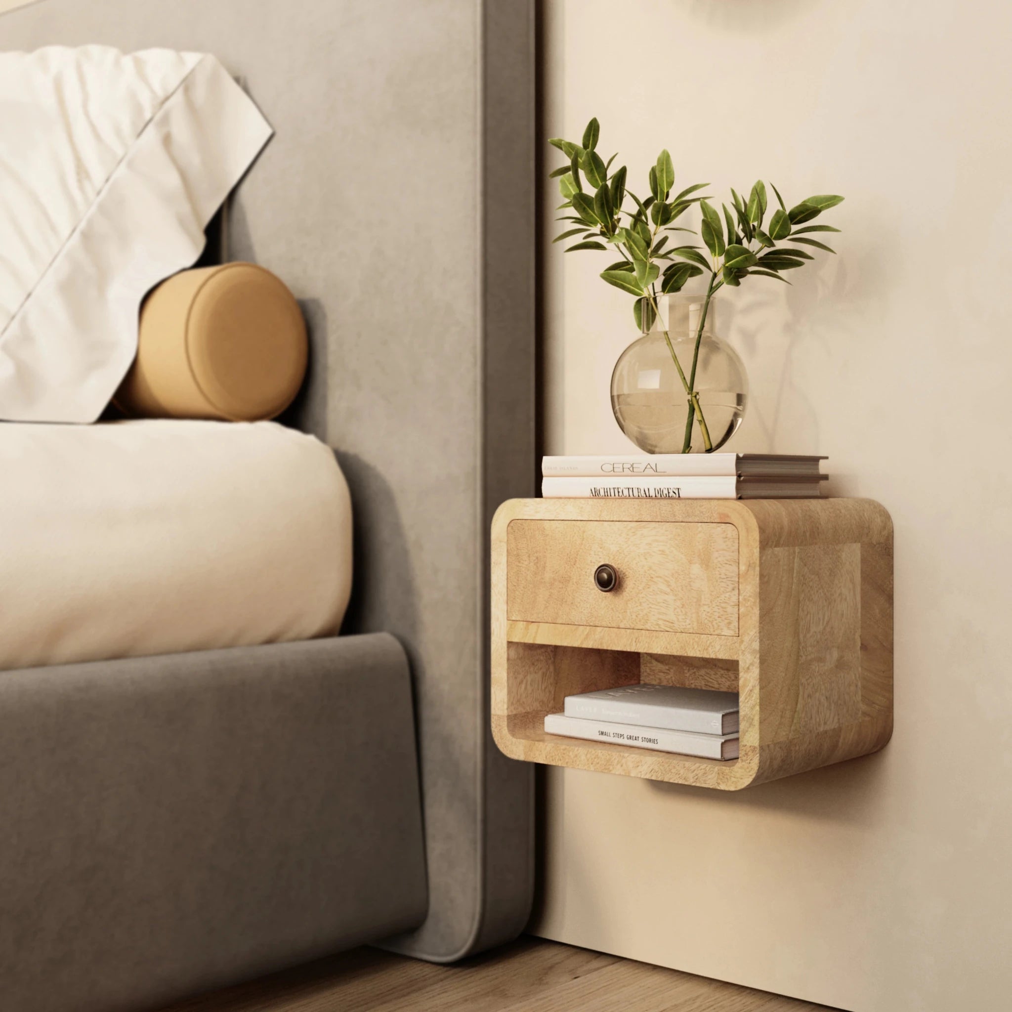 Savona Bedside Table - T'A PROMIS LIMITED