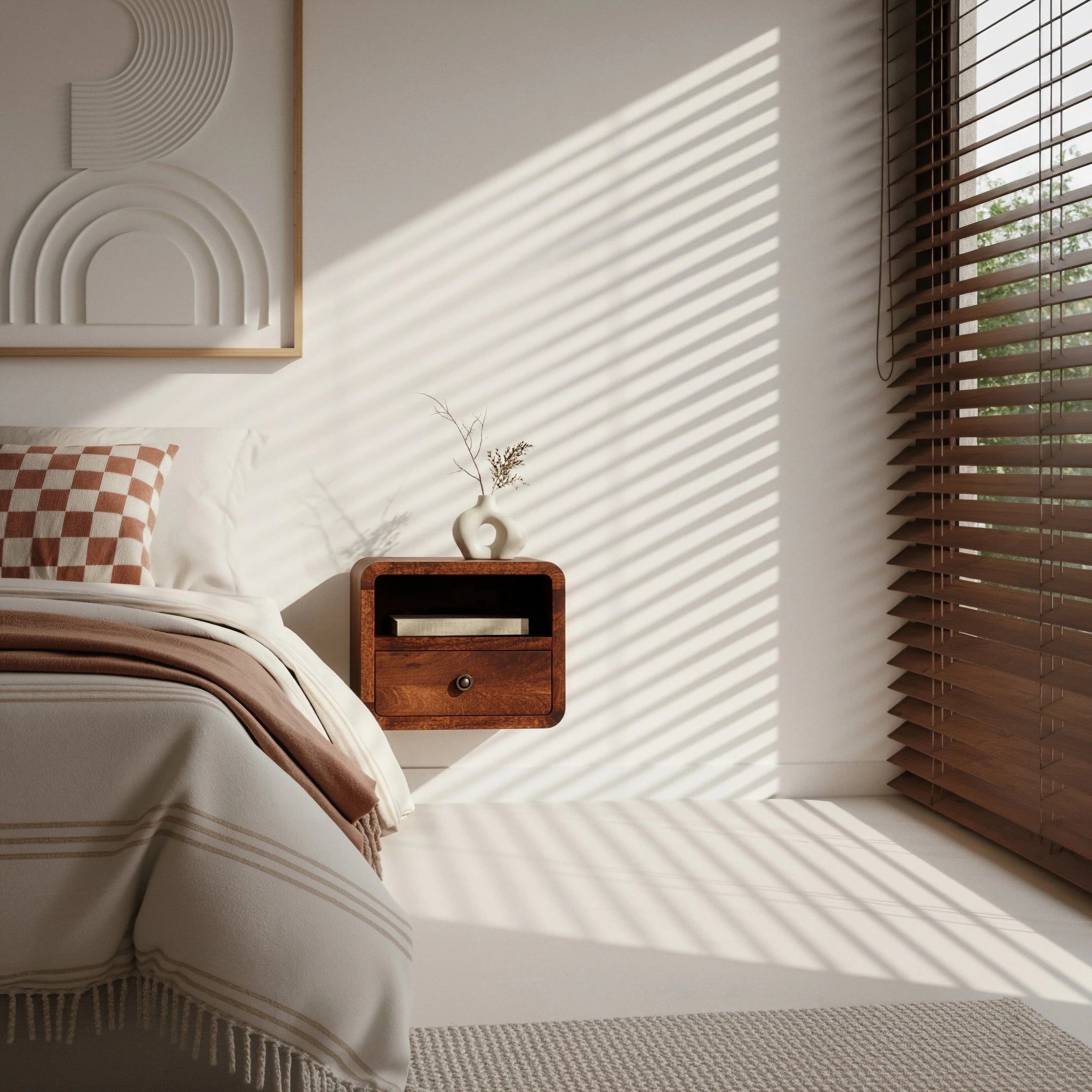Scanno Bedside Table - T'A PROMIS LIMITED