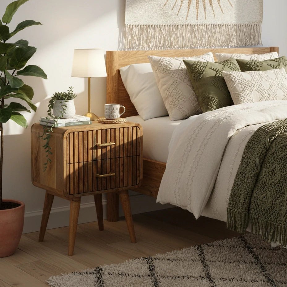 Veurne Bedside Table - T'A PROMIS LIMITED