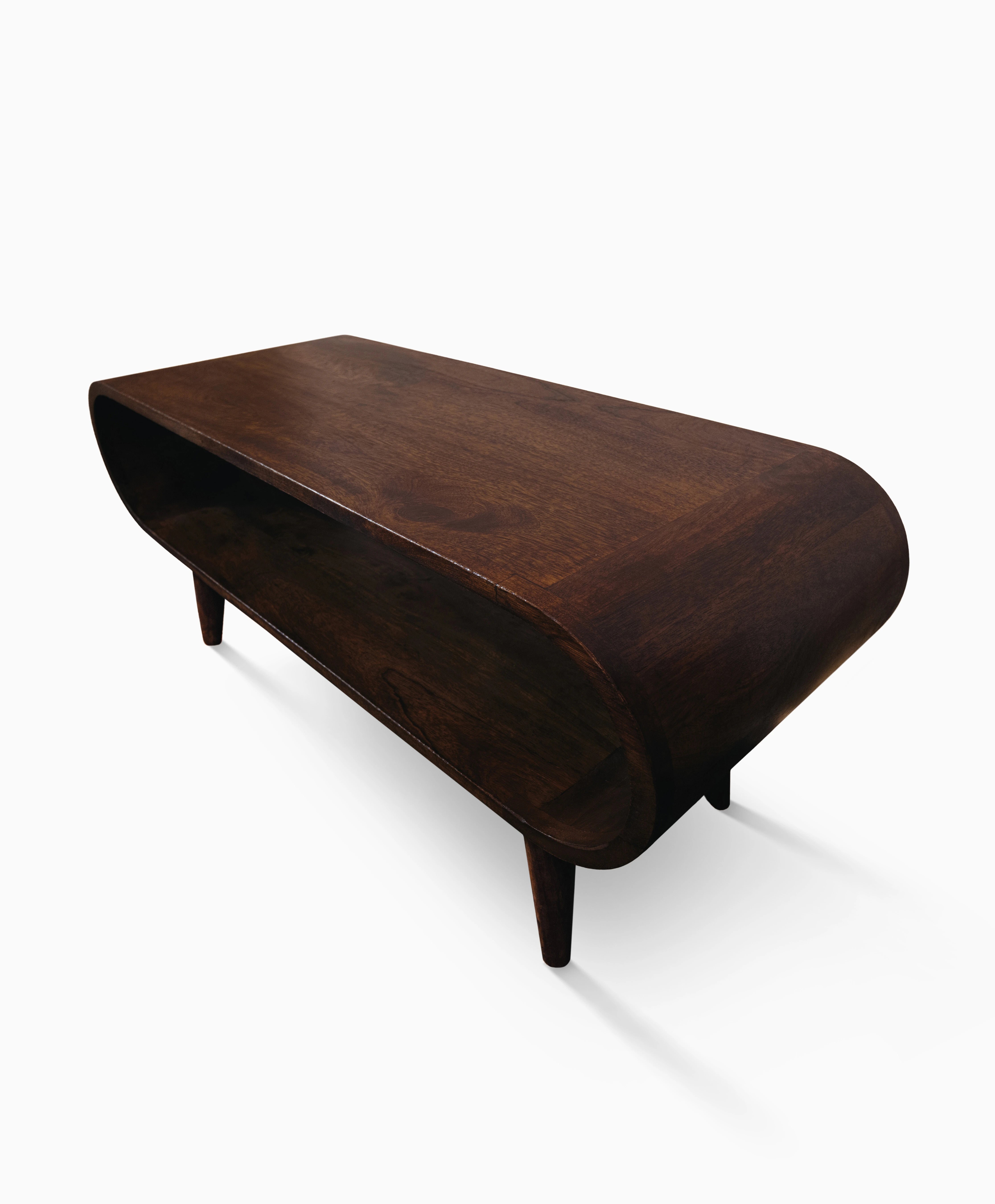 walnut living room table 